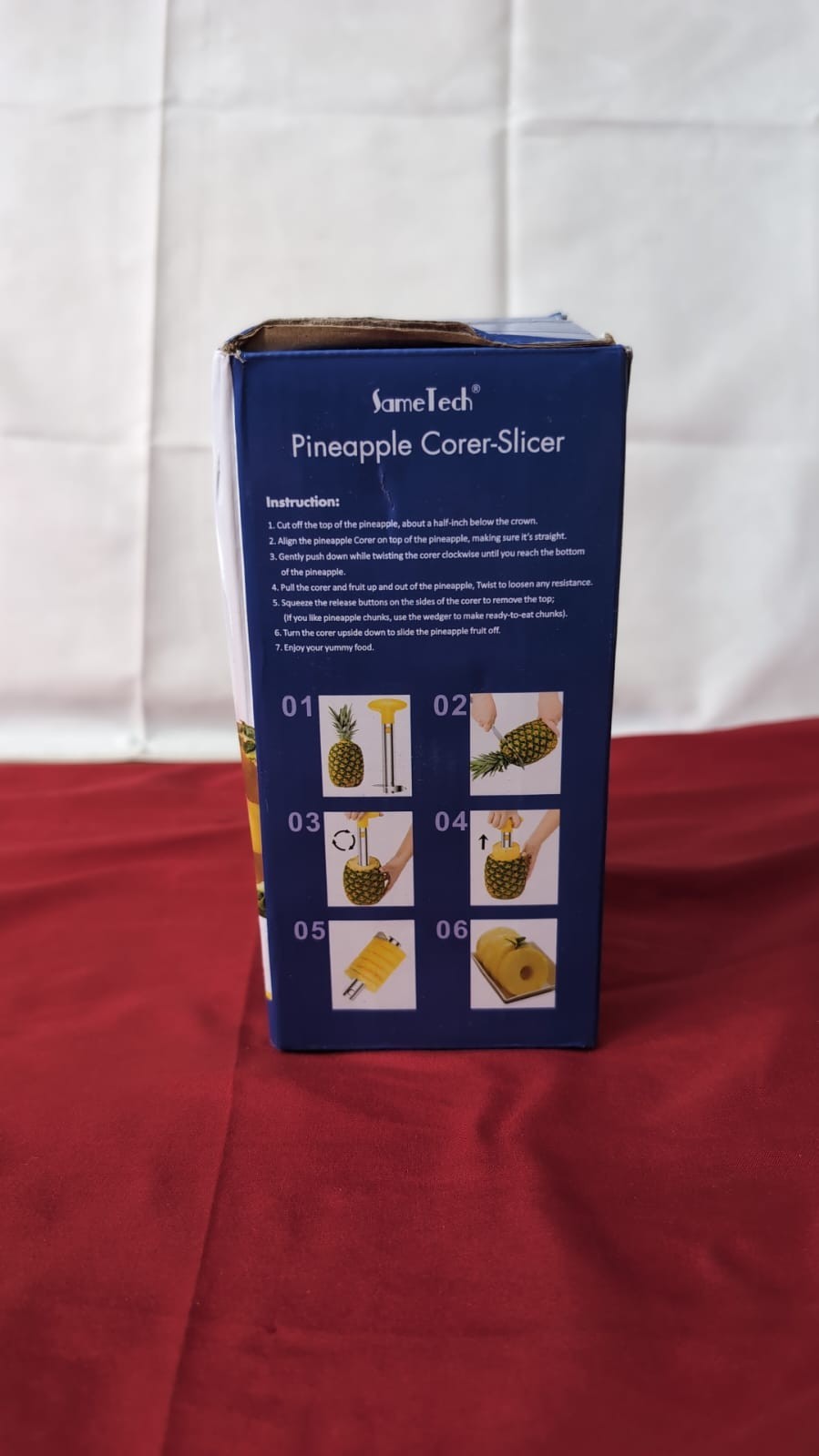 Pineapple Peeler and Corer Slicer Cutter Stainless Steel (BOX DAMAGED)
