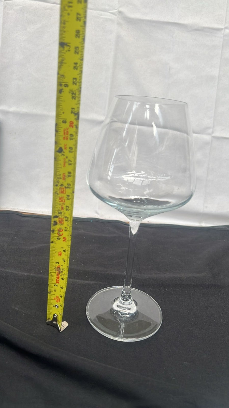 Wine Glasses Set of 2, Hand Blown Crystal White and Red Wine Glasses