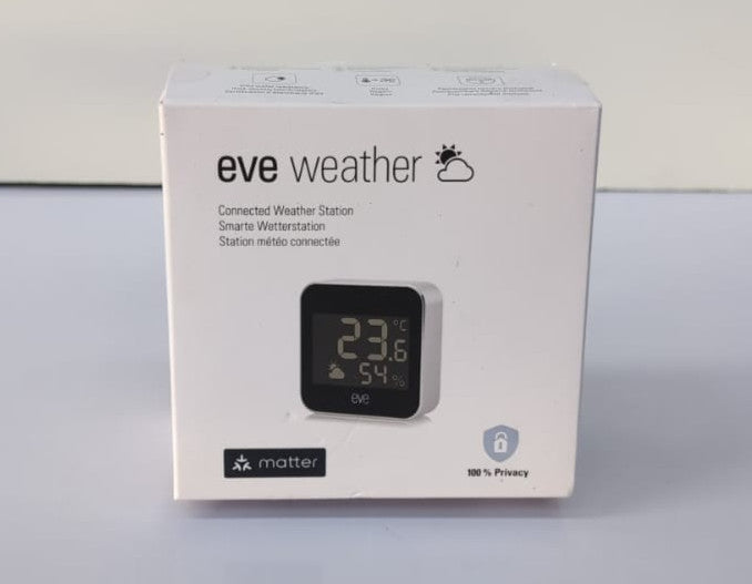 Eve Weather (Matter) – Smart Weather Station for temperature, humidity, weather