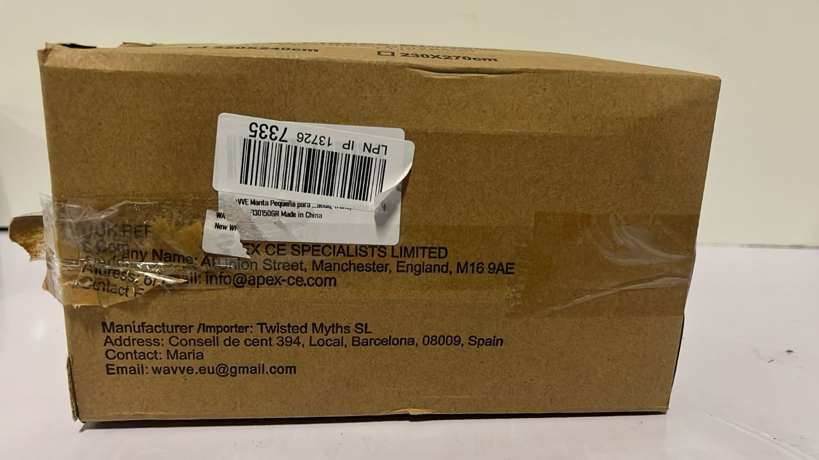 WAVVE Fleece Blanket Sofa Throw Grey 4ft x 5ft - Fluffy Soft Warm Versatile