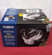 Tower  One-Touch Ultima Pressure Cooker with Detachable 60-Minute Timer, (USED)