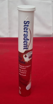 Steradent Pro White Daily Denture Cleaning Tablets, Pack 30 Tablets