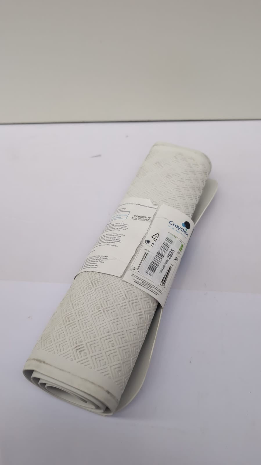 Croydex Rubagrip Bath Mat Non Slip Anti Mould  ,Medium(packaging damaged)