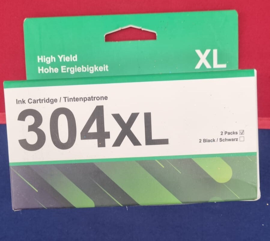 304XL High Yield Original Ink Cartridge, Black,