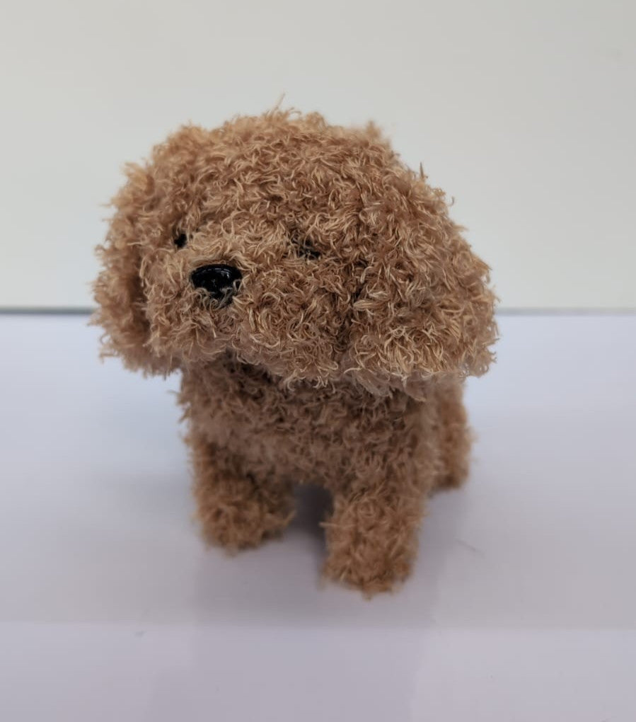 Interactive Dog Toys Electric Toy Voice Activated BROWN (USED)