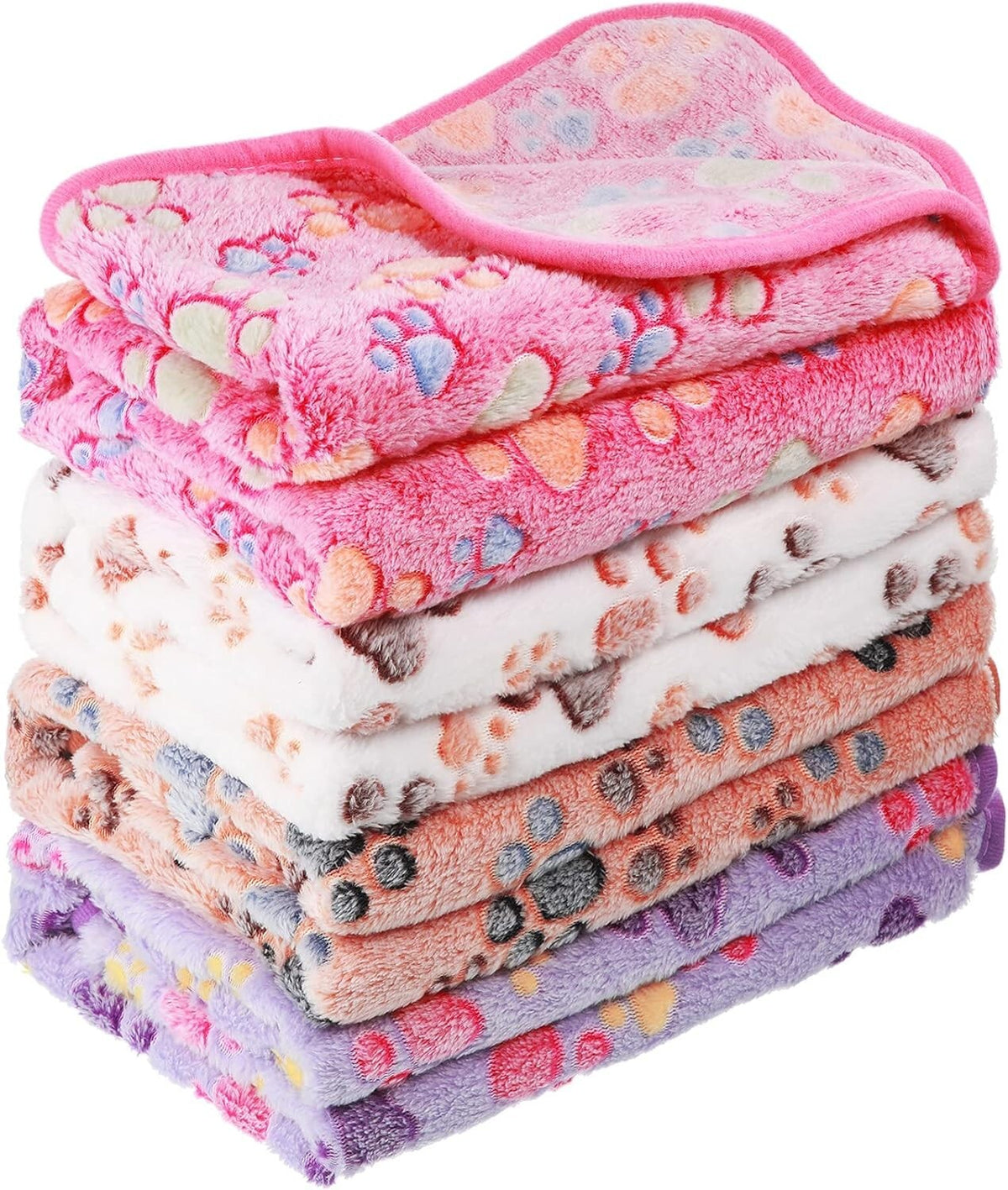 Pet Blanket Dog Puppy Paw (4 pieces)