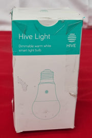 Hive Smart Light Bulb Tuneable - Bayonet, Works with Amazon Alexa (box damaged)