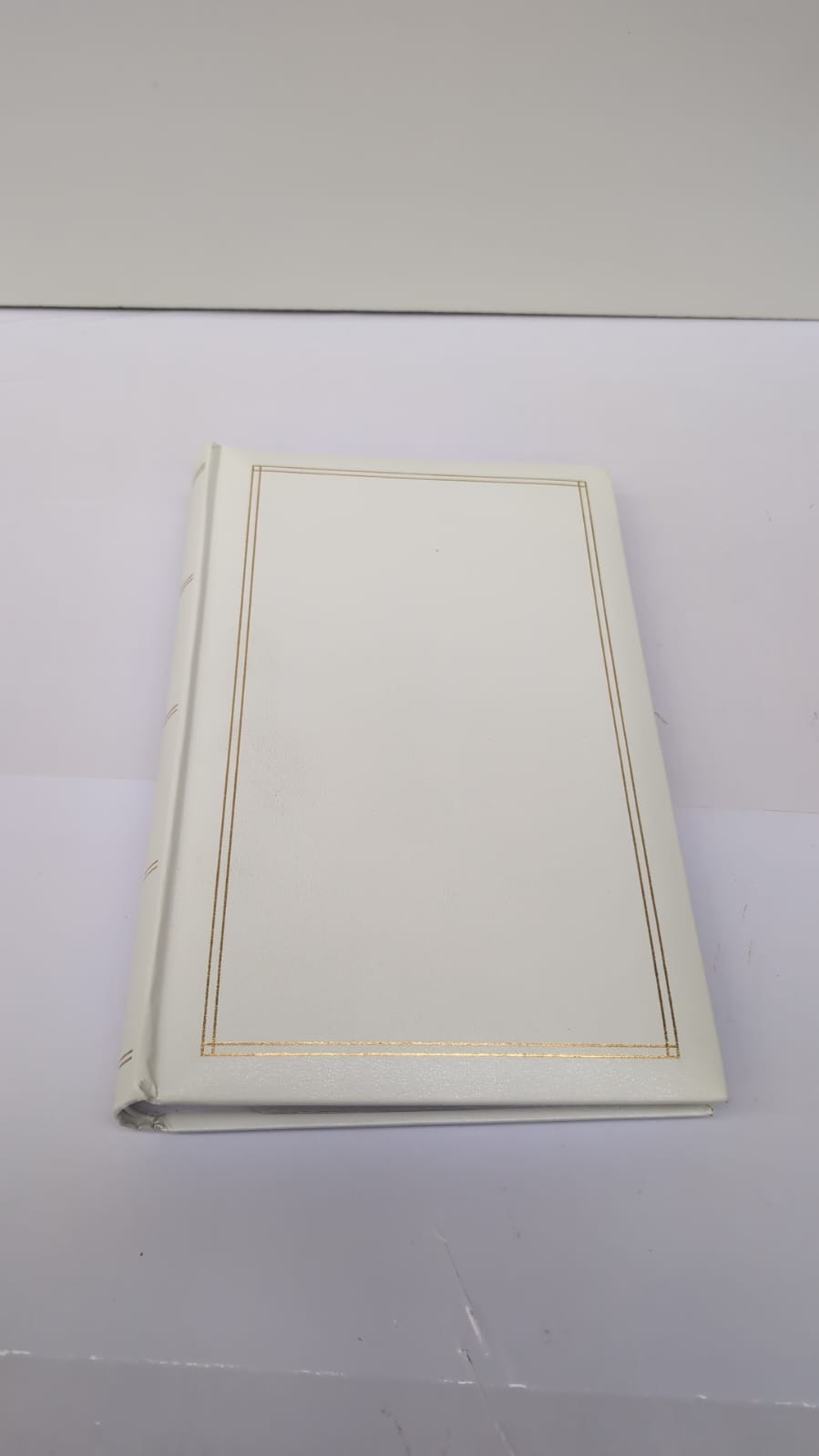Photo Album White Self-Adhesive Album ,imitation Leather Monza(small dents)