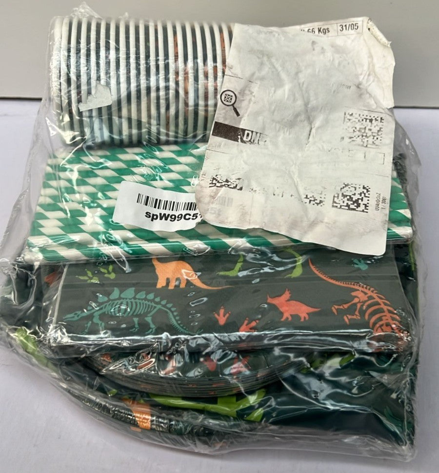 Kids Dinosaur  Birthday Party Supplies, 20 pcs Set