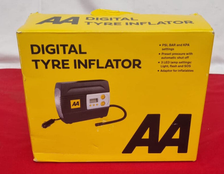 AA 12V Digital Tyre Inflator AA5502 – For Cars Other Vehicles Inflatables