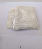 Topfinel Cushion Covers 40x40cm Sofa Bed Cream Cushion Covers Corduroy,2Pack