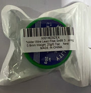 Solder,0.8mm Solder Wire Lead Free Sn99.3 Cu0.7 with Rosin Core for Electronics