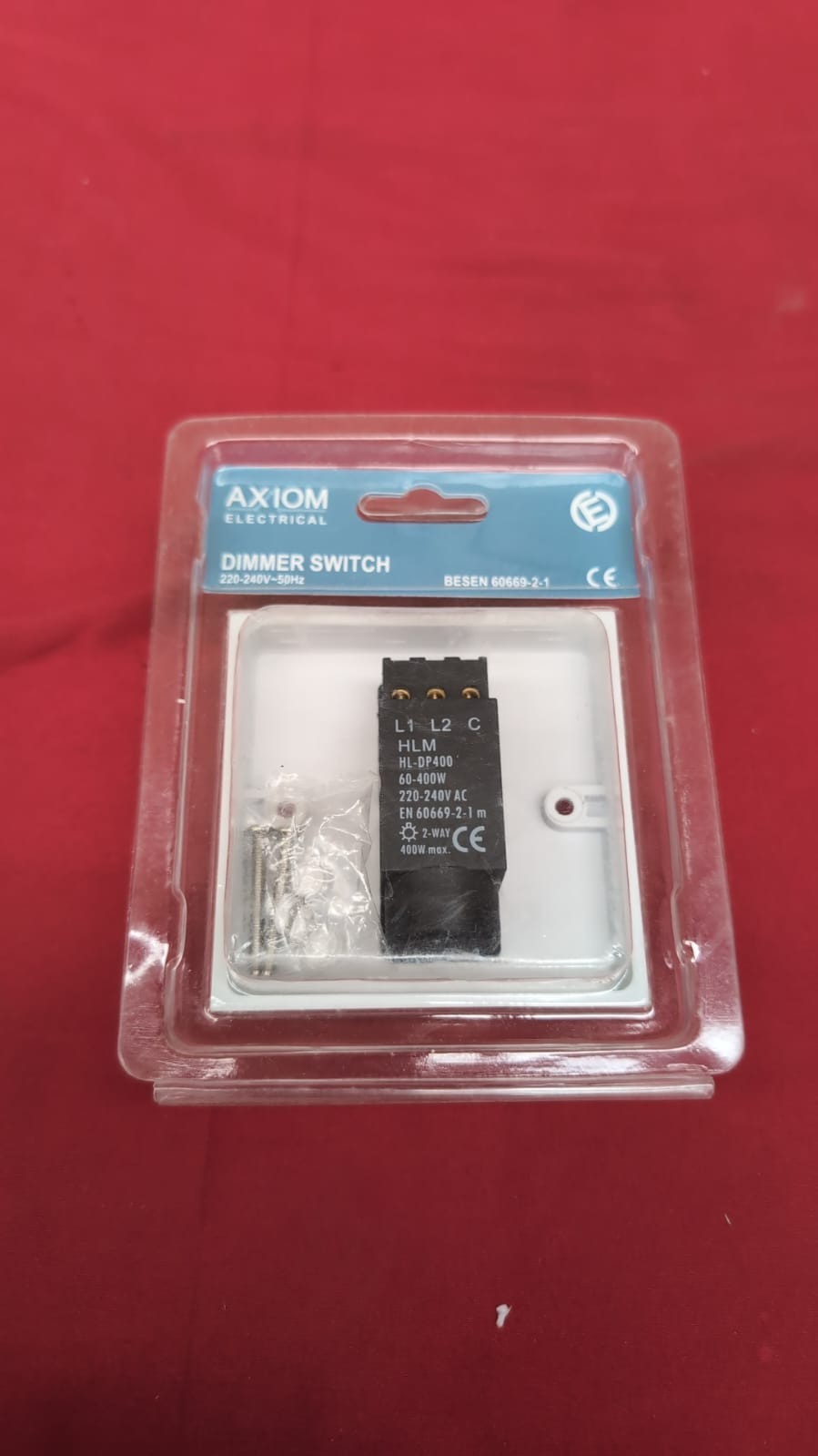 Axiom 1 Gang 2 Way 400 Watt Dimmer