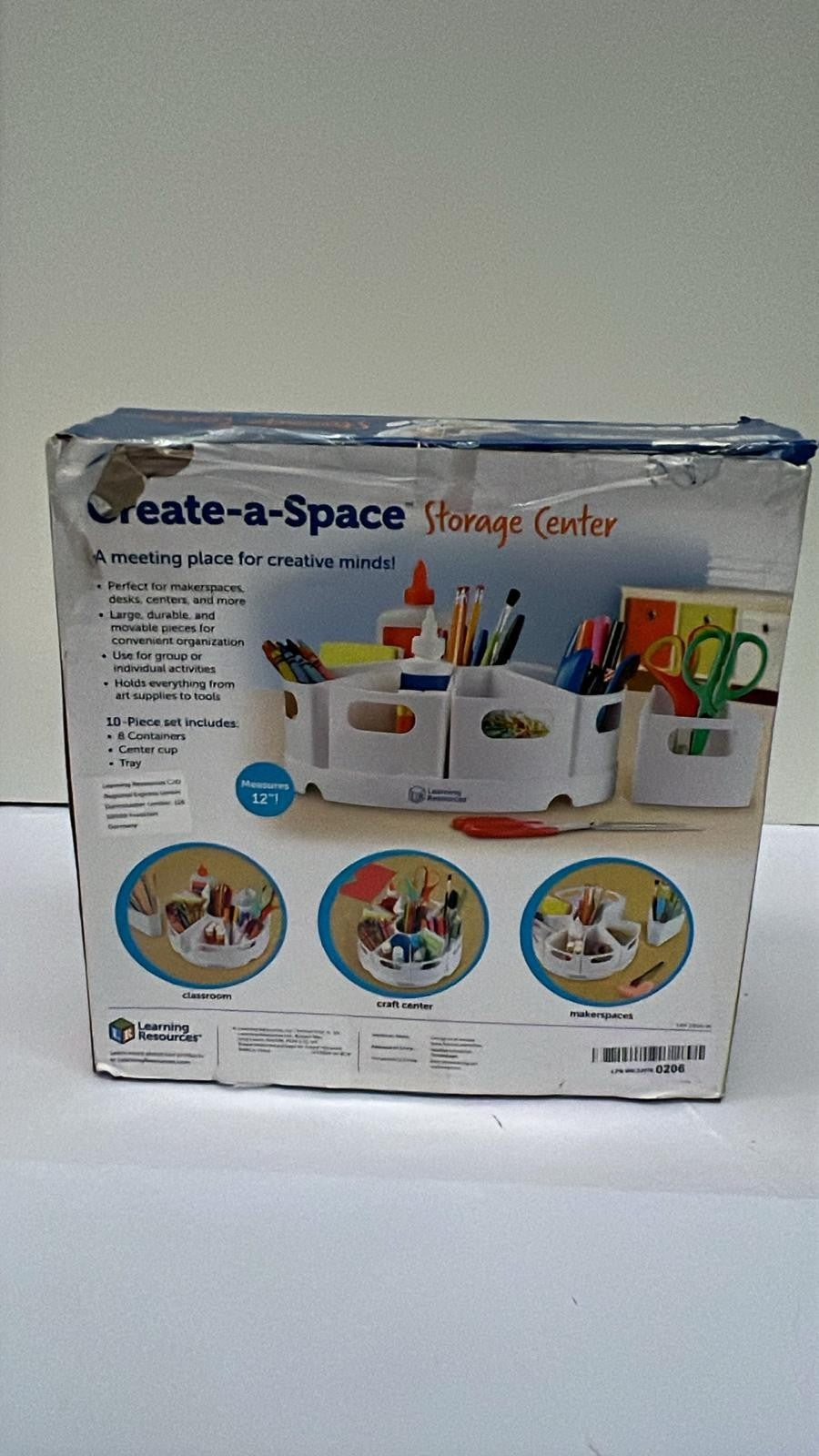 Learning Resources Create-a-Space Storage Centre (BOX DAMAGED)