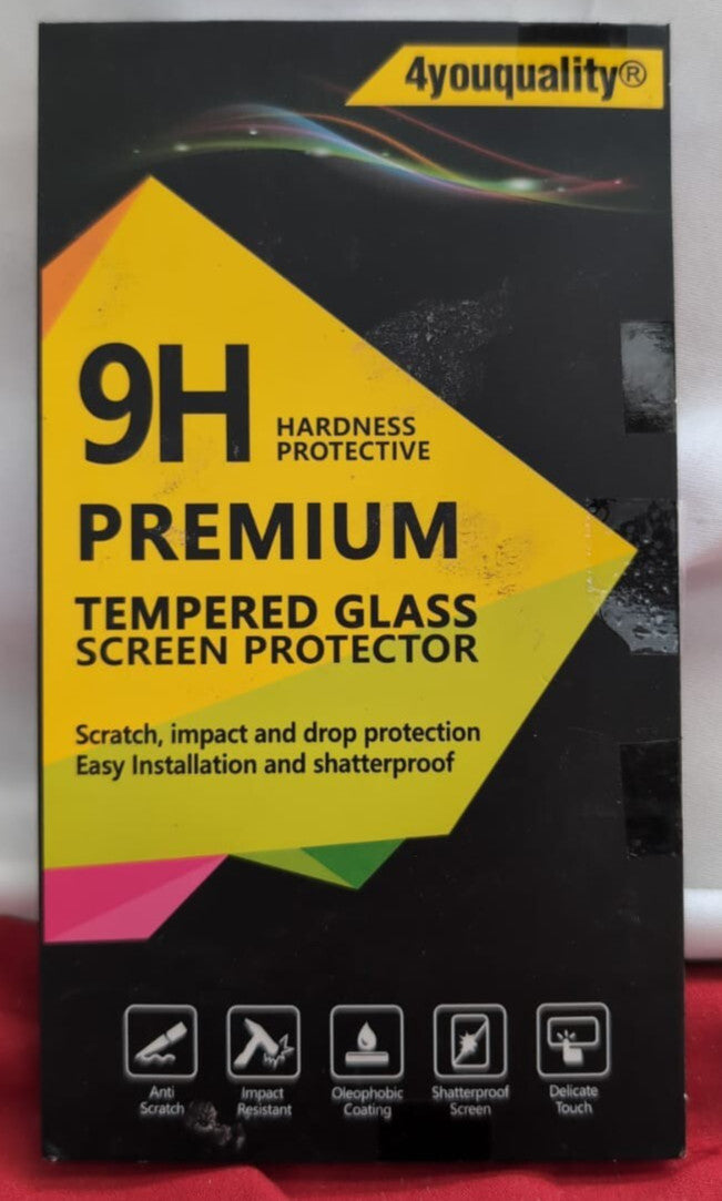 4youquality [4-Pack Screen Protector for iPhone 15, Tempered (packaging damaged)