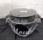 KitchenCraft Mussel Pot, World of Flavours, Enamel DualPurposed Lid, Medium 18cm