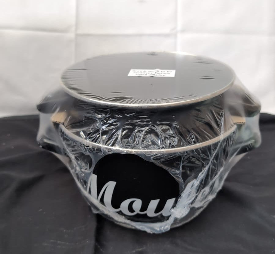KitchenCraft Mussel Pot, World of Flavours, Enamel DualPurposed Lid, Medium 18cm