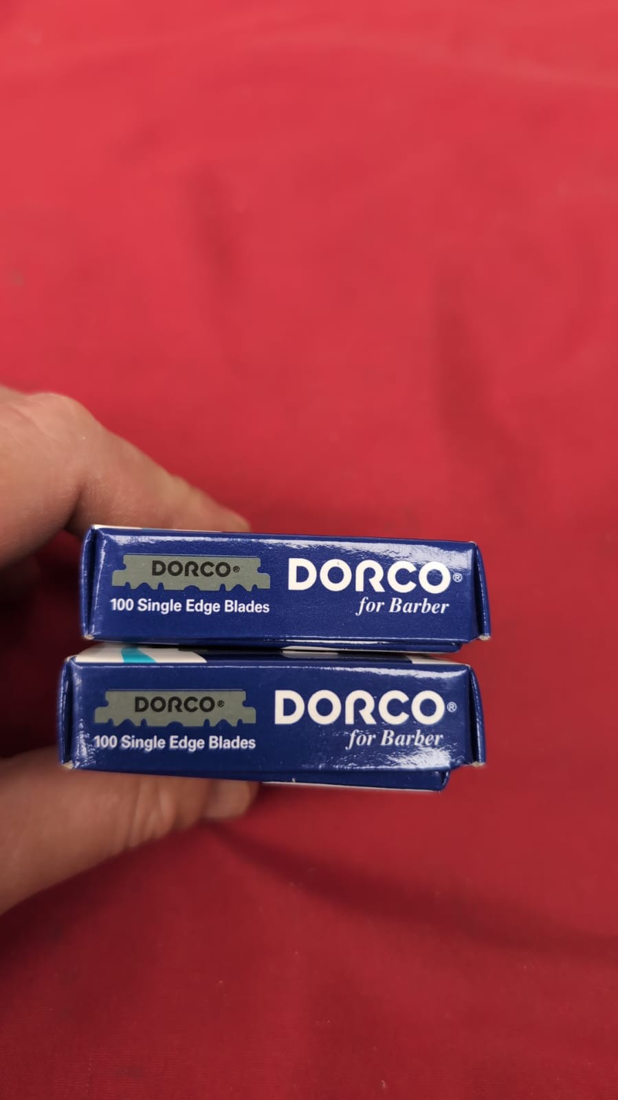 100 Premium Quality DORCO Single Edge Razor - Ultra-Sharp, (2pack)