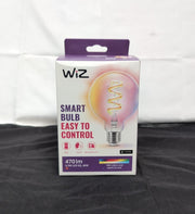 WiZ Smart Bulb, E27 Globe Shape Colour LED Bulb, Smart Dimming LED, WiFi Works