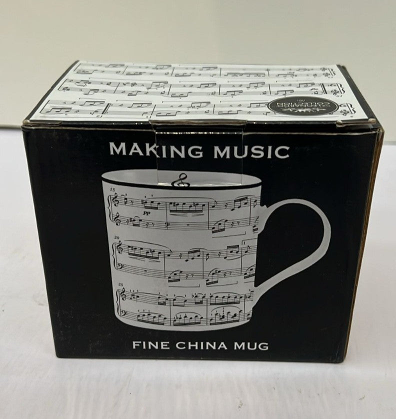 The Leonardo Collection Making Music Mug for Home & Kitchen