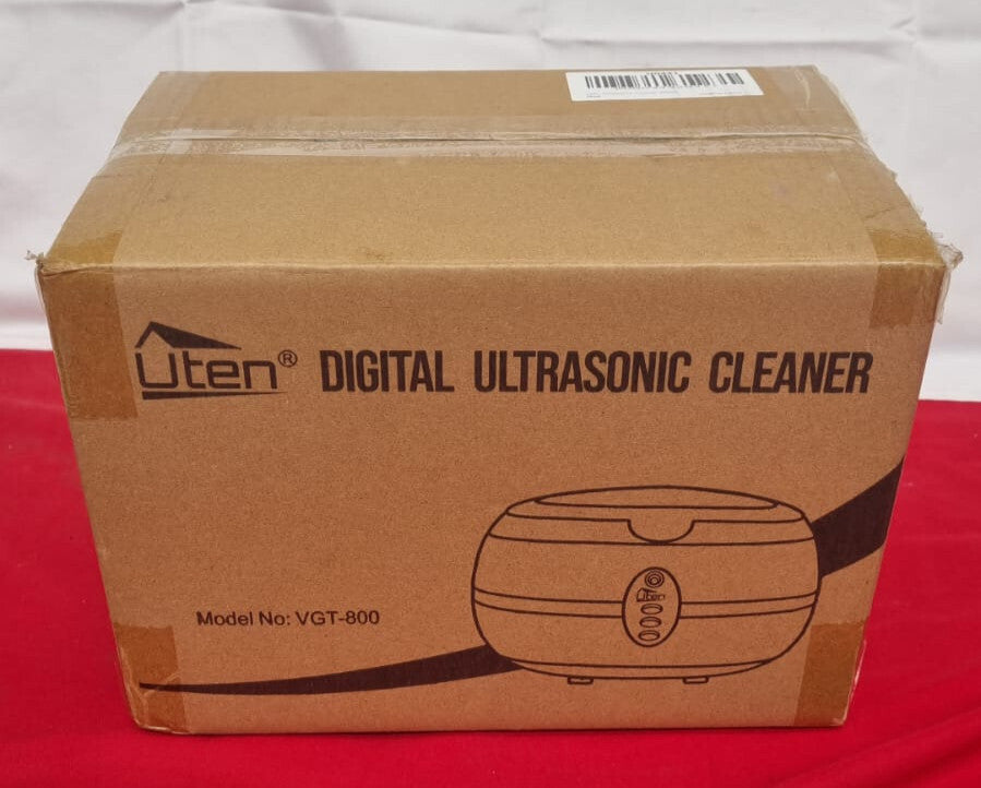 Ultrasonic Jewelry Cleaner, Uten 600ml Professional  Low Noise MachineStainless