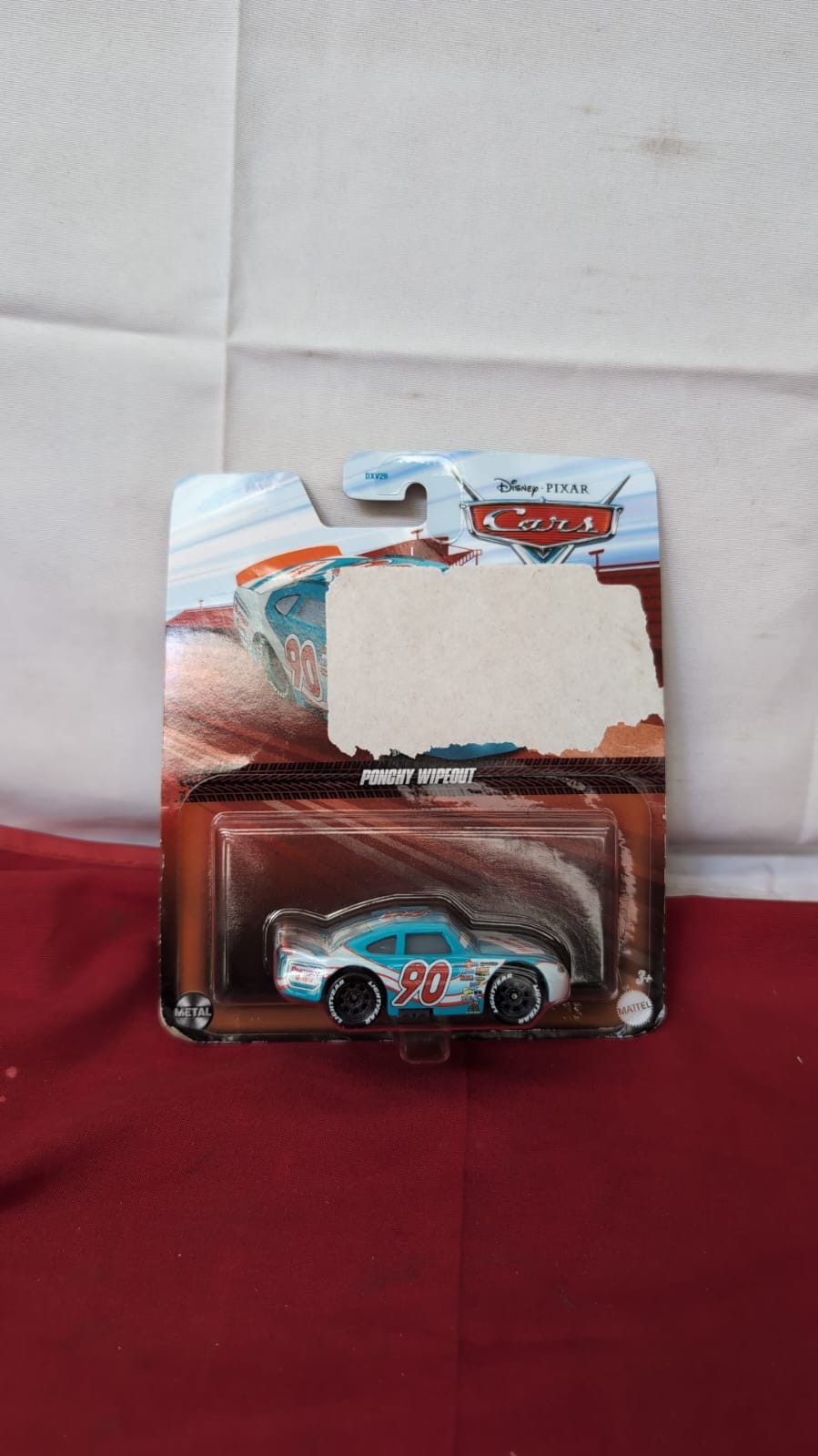 Disney Pixar Cars - Ponchy Wipeout (packaging damaged)