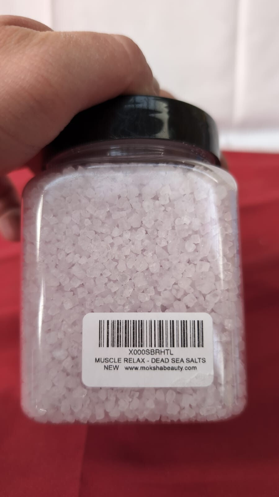 Muscle Pain Relief Bath Salts (450g) Natural Women Men. Luxury Detox