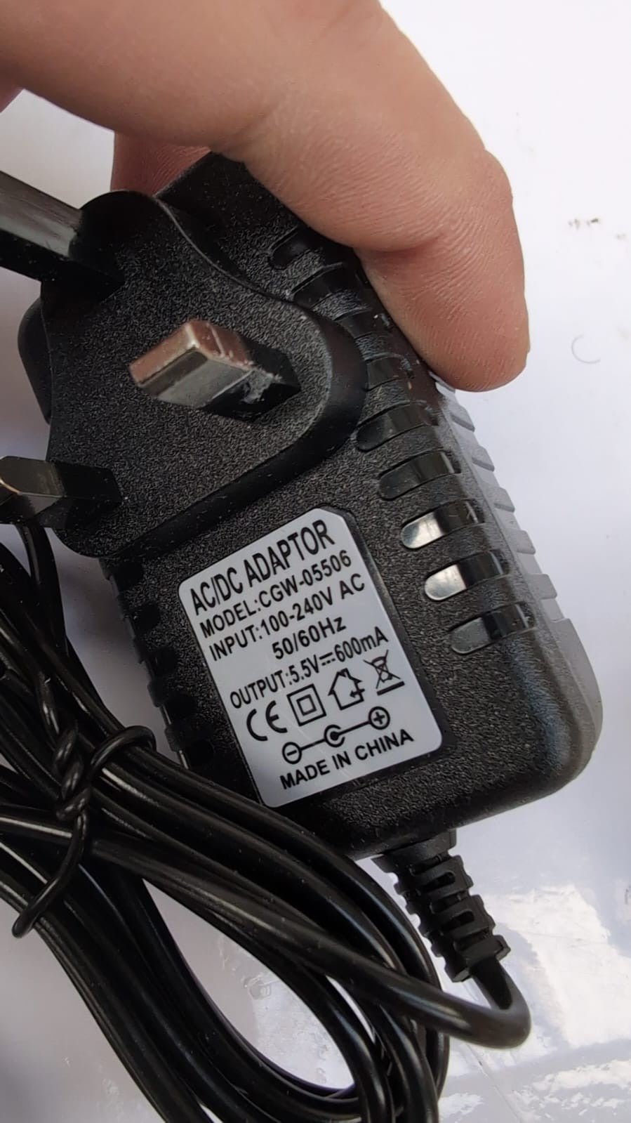 LLFYXM 5.5V Charger for Karcher Window Vac Cleaner, Replacement for Karcher Wind