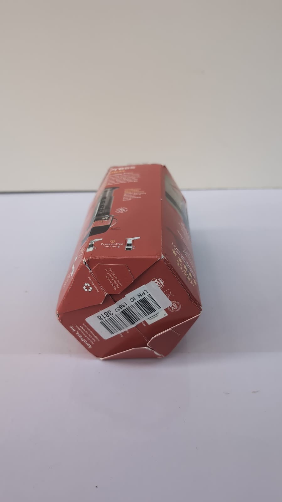 AeroPress Original Coffee and Espresso-style Maker,  (Box slightly damaged)