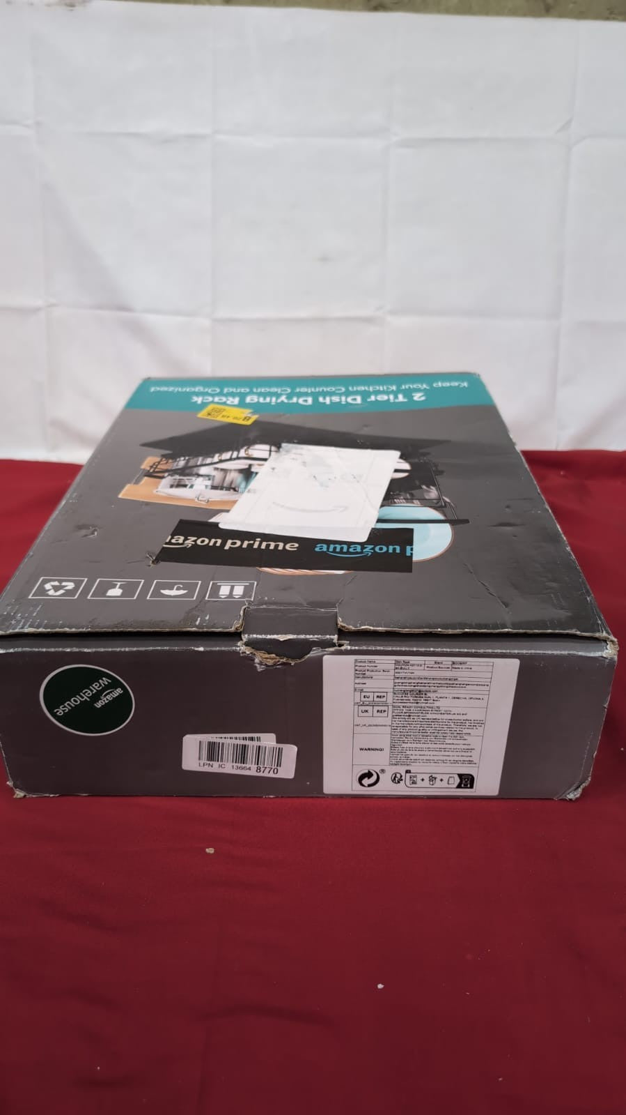 Dish Drainers,Dish Drying Rack,Kichen 2 Tier Sink (BOX DAMAGED)