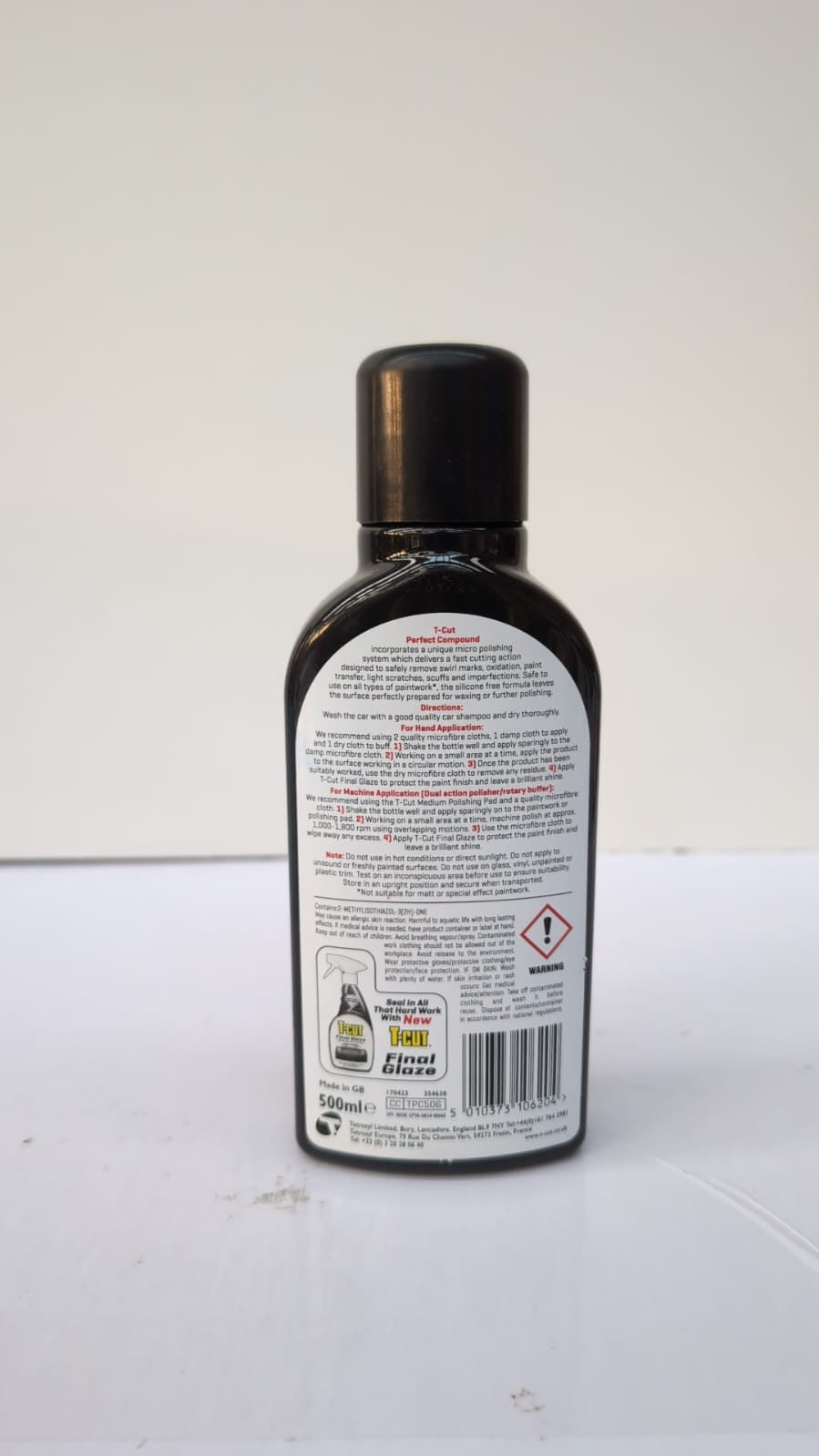 T-Cut Perfect Compound Ultimate Colour and Clarity Restorer, 500ml(pack damaged)