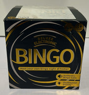 Ideal Deluxe Electronic Bingo Game Host Bingo Night at Home (BOX DAMAGED)
