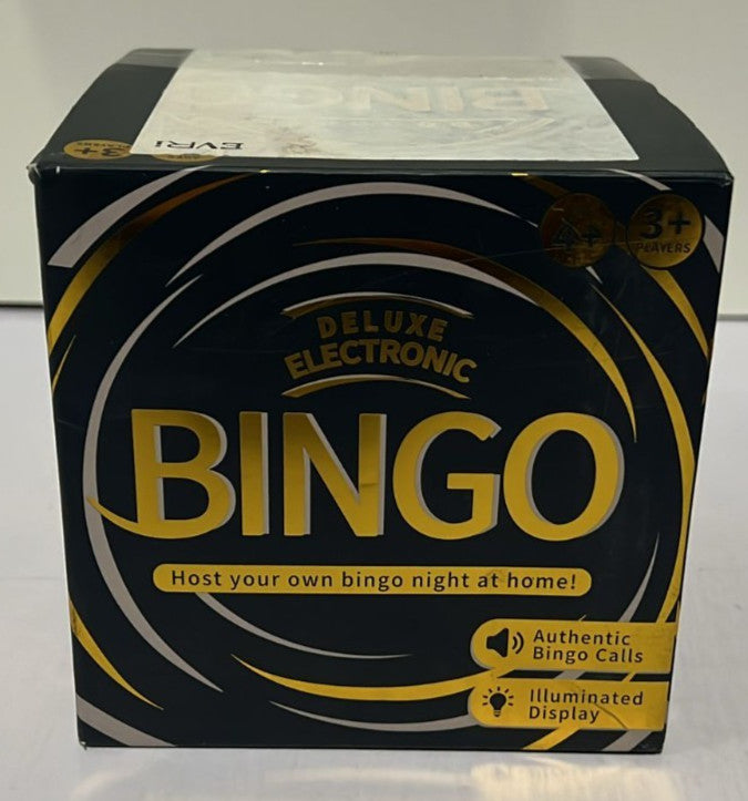 Ideal Deluxe Electronic Bingo Game Host Bingo Night at Home (BOX DAMAGED)
