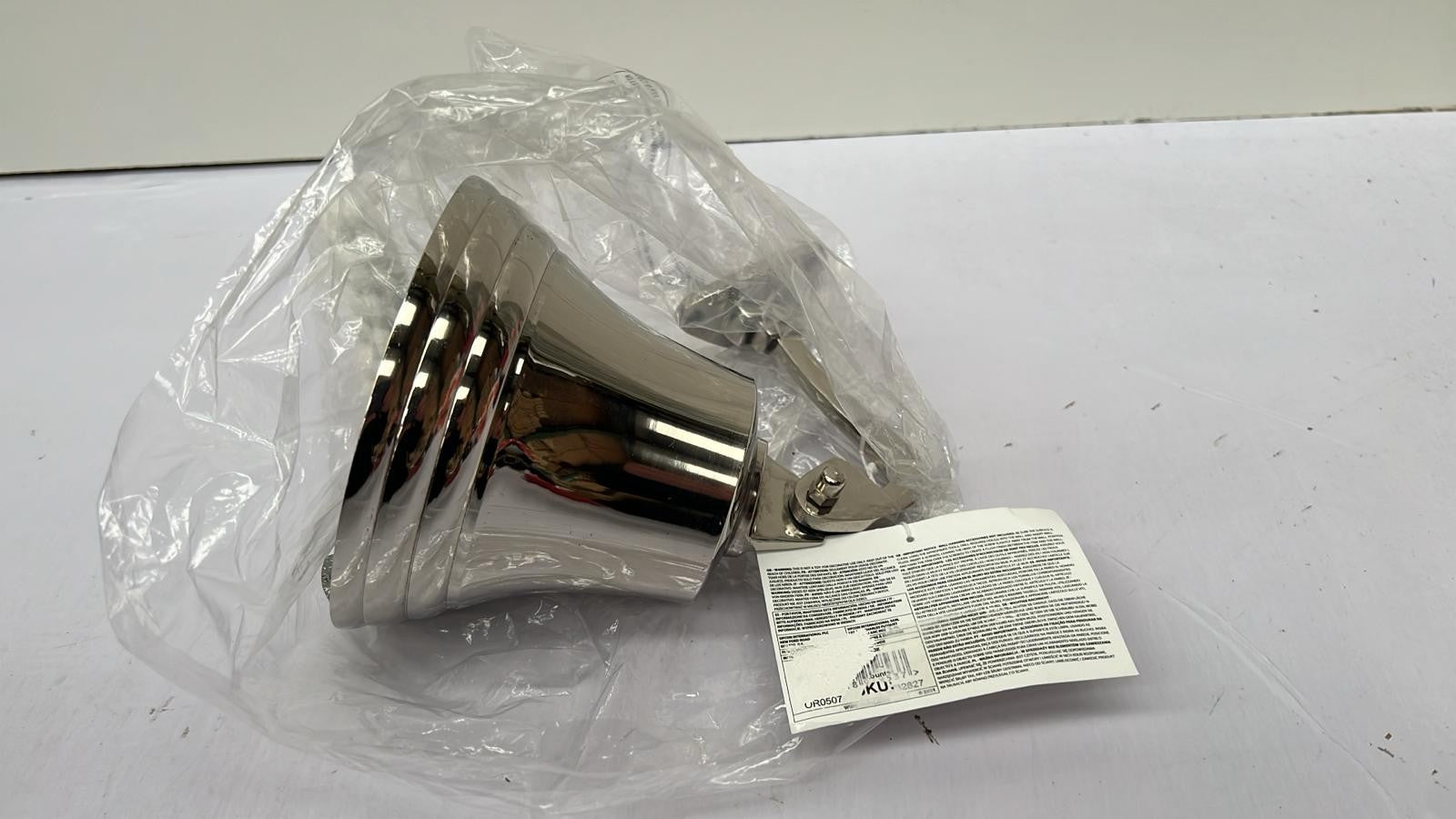 Chrome Silver Door Bell WALL HANGING BRACKET