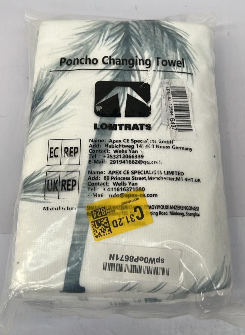 Quick-drying Surf Poncho, Changing Towel, Bathrobe, Sports Towels