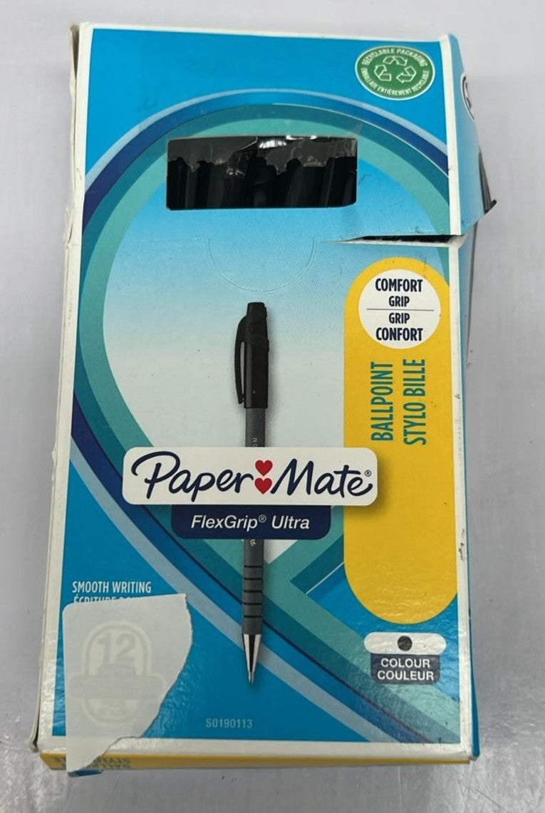 Paper Mate Flexgrip Ultra Retractable Ballpoint Pens (10 Pack Only)