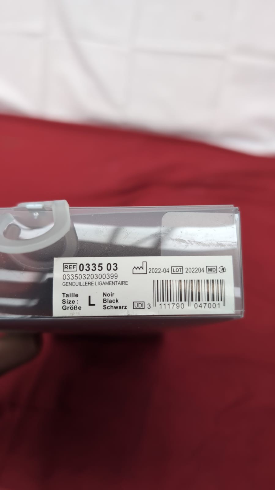 THUASNE Sport Reinforced Ligament Knee Brace Ligament Injuries, Unstable knee