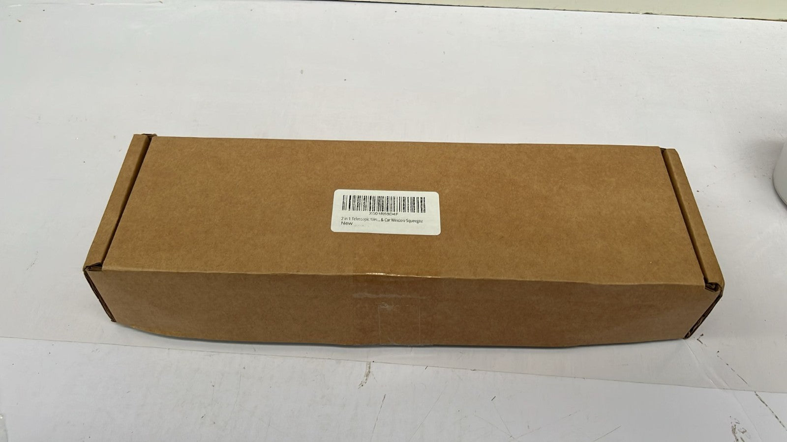 2 in 1 Telescopic Window Squeegee with Durable Squeegee Blade and Sponge