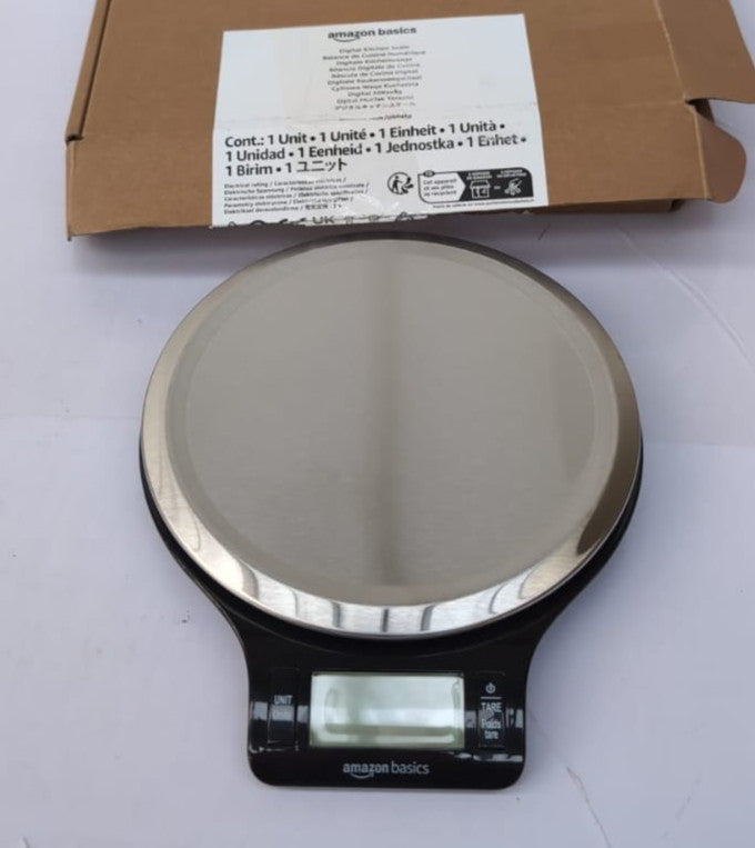 Amazon Basics Digital kitchen scales with LCD display (BOX DAMAGED)