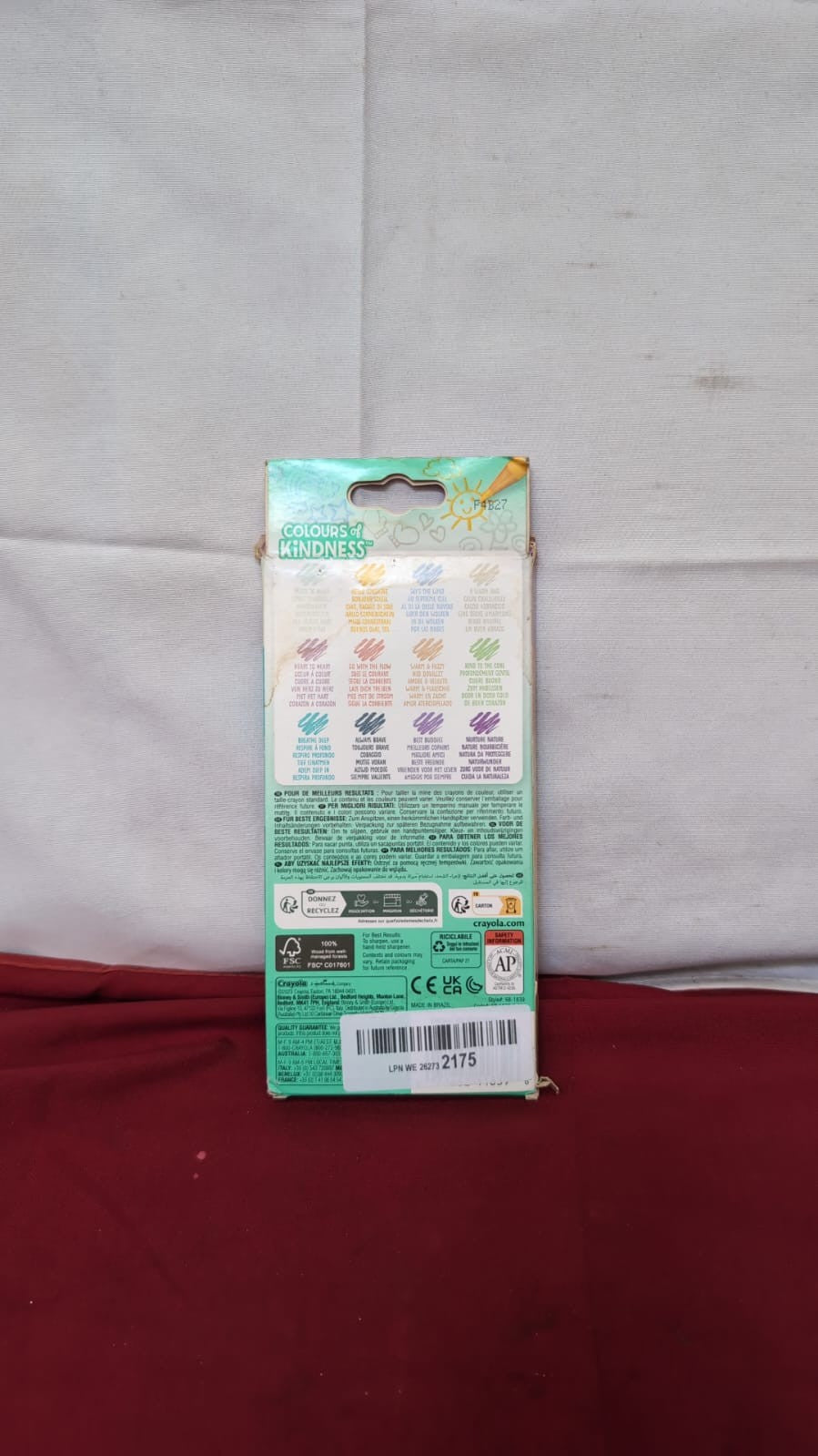 CRAYOLA Colours of Kindness Pencils  Assorted Pack of 12 (packaging damaged)