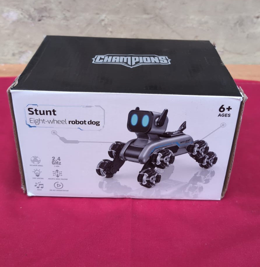 Robot Dog RC Stunt Car Toys - Interactive Remote Control Car(BOX DAMAGED)
