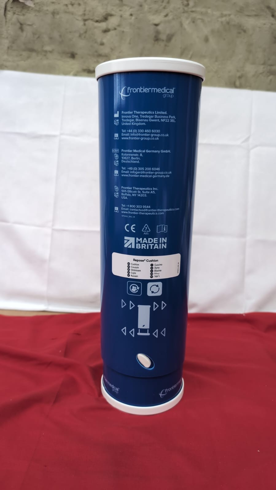 Repose  Pressure Relief Seat Cushion with Manual Pump  Inflatable (USED)