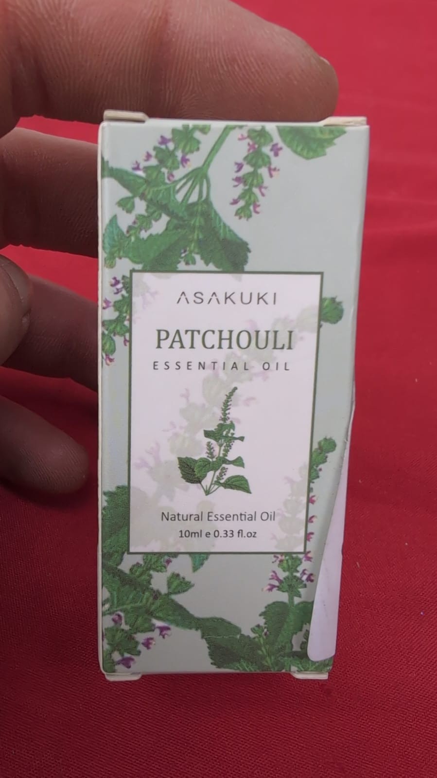 Patchouli (Pogostemon cablin) 100% Pure & Natural Essential Oil - 10ml