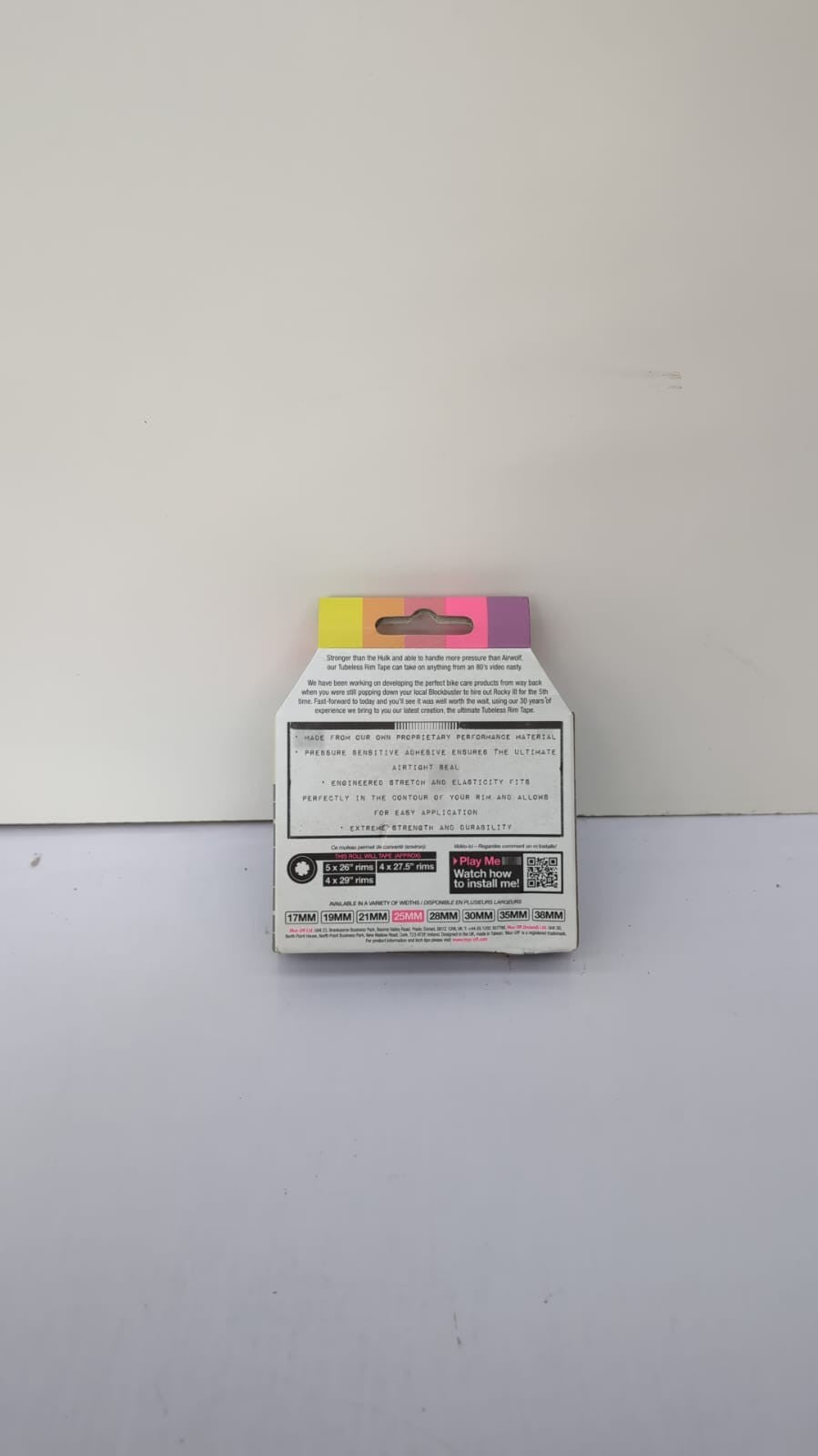 Muc Off - Rim Tape - 25mm(PACKAGING SCUFFED)