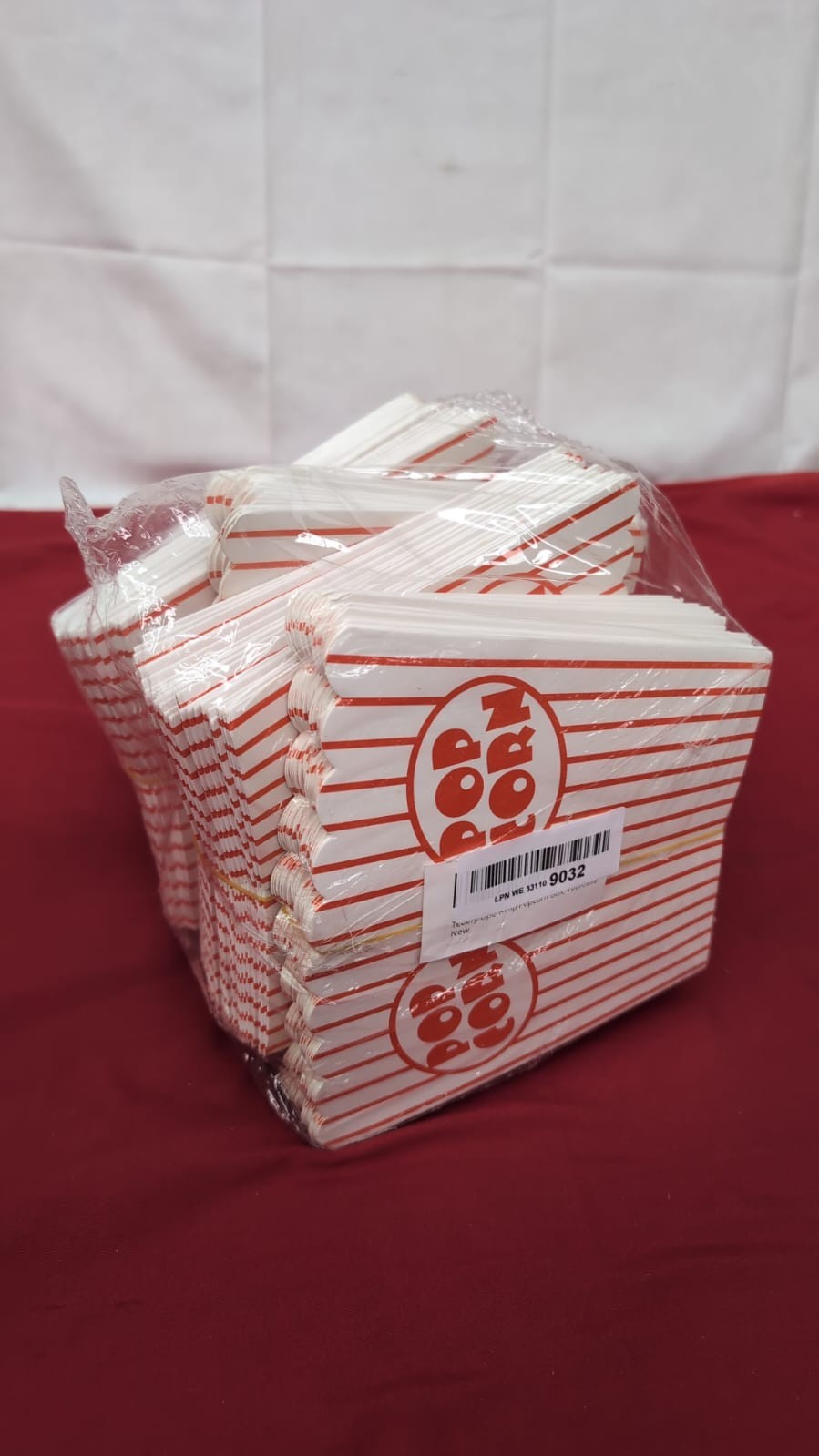 Popcorn Boxes 100 Pack Open-Top Paper Popcorn Box Great for Movie Night