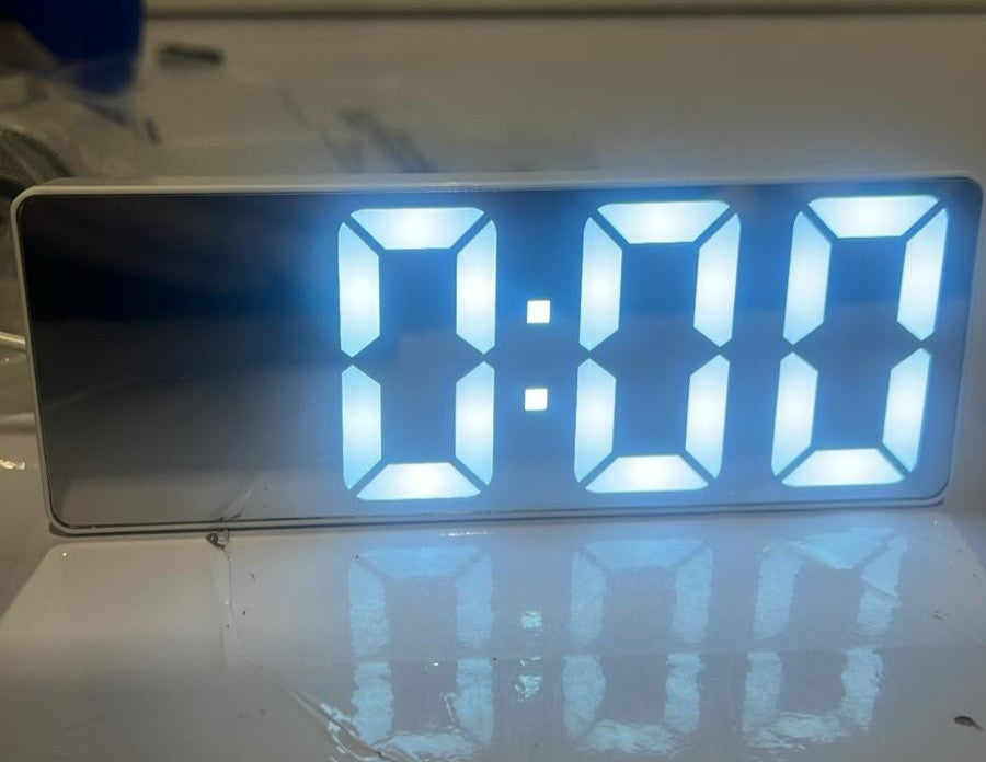 Digital Alarm Clock with Large LED Display