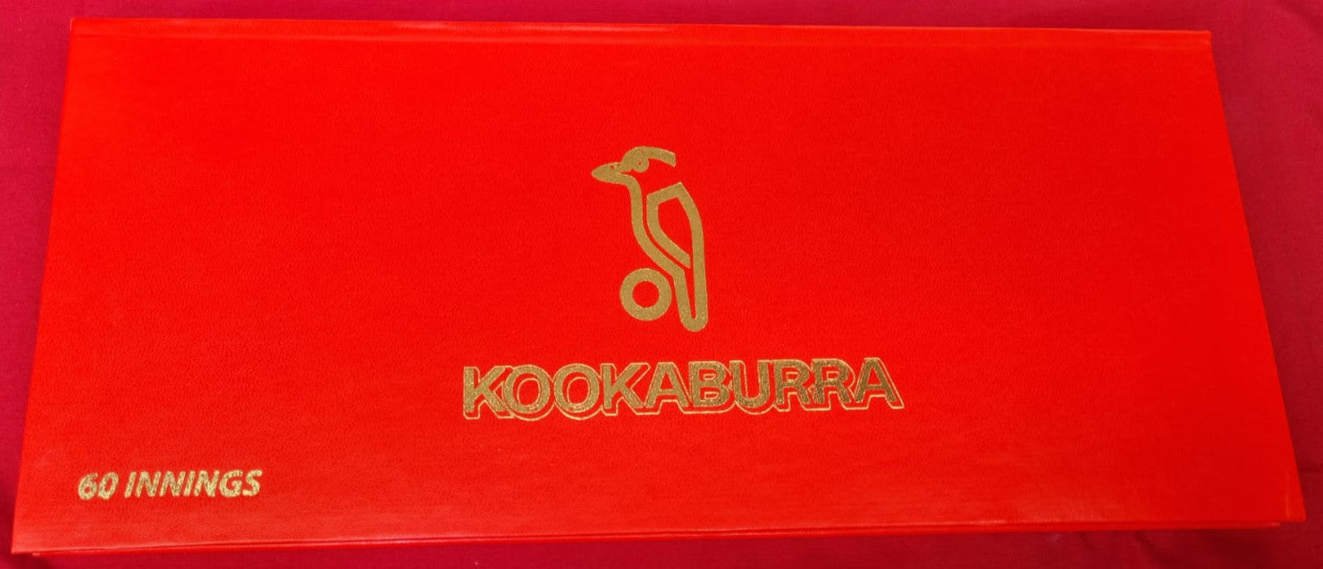 Kookaburra 60 Innings Cricket Scorebook