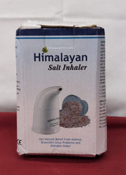 Himalayan Salt Inhaler Grams Pink Salt Pouch Included (packaging damaged)