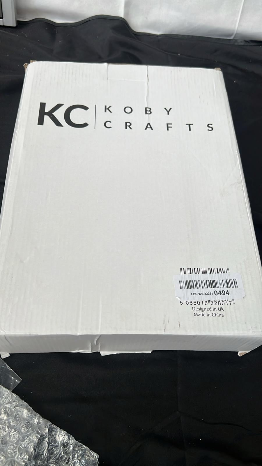 Koby Crafts 2 Pack White Wooden A4 Photo Frames - 21x29.7cm, Portrait/Landscape