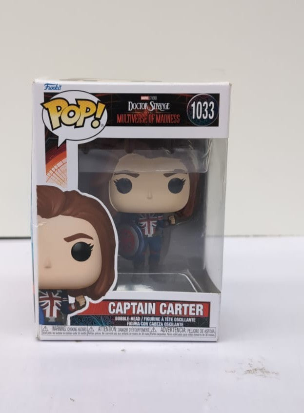 Funko POP! Marvel: - Captain Carter - Doctor Strange - Collectable Vinyl Figure